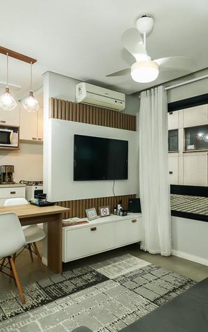 Apartamento para alugar com 40m², 1 quarto e sem vagaSala