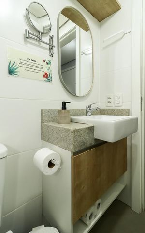 Apartamento para alugar com 40m², 1 quarto e sem vagaBanheiro