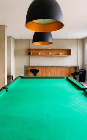 Apartamento para alugar com 40m², 2 quartos e 1 vaga Apartamento para alugar com 40m², 2 quartos e 1 vagaÁrea Comum Sala de Jogos