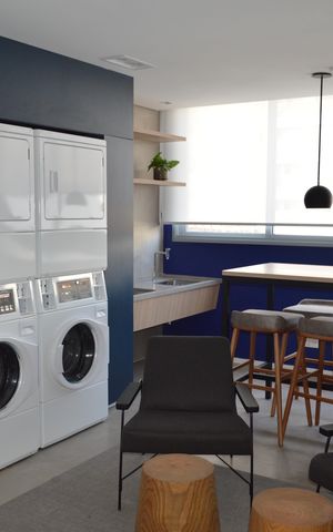 Apartamento à venda com 66m², 2 quartos e 1 vagaLavanderia