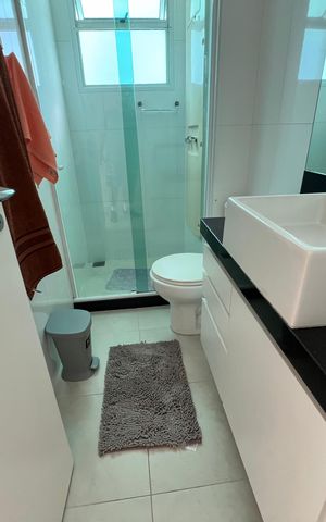 Apartamento à venda com 77m², 2 quartos e sem vaga Apartamento à venda com 77m², 2 quartos e sem vagaBanheiro Suíte
