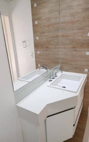 Apartamento à venda com 88m², 3 quartos e 2 vagasBanheiro da Suíte