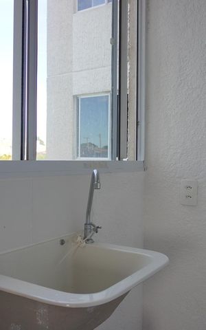 Apartamento à venda com 40m², 2 quartos e 1 vagaCozinha e Área de Serviço