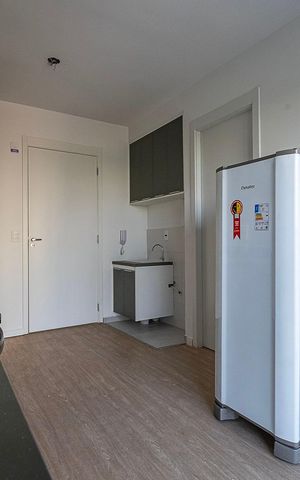 Apartamento para alugar com 27m², 1 quarto e sem vaga Apartamento para alugar com 27m², 1 quarto e sem vagaSala/Cozinha