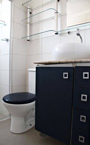 Apartamento para alugar com 47m², 2 quartos e 1 vagaBanheiro Social