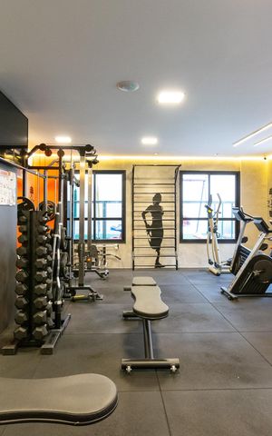 Apartamento à venda com 91m², 2 quartos e 2 vagas Apartamento à venda com 91m², 2 quartos e 2 vagasÁrea comum - Academia
