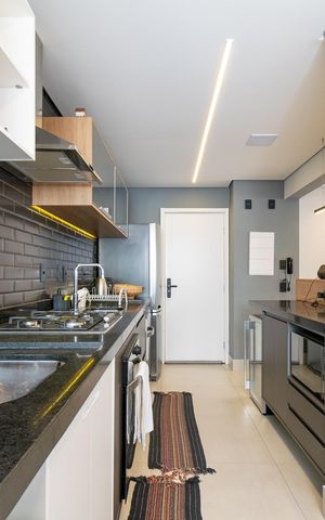 Apartamento à venda com 91m², 2 quartos e 2 vagas Apartamento à venda com 91m², 2 quartos e 2 vagasCozinha
