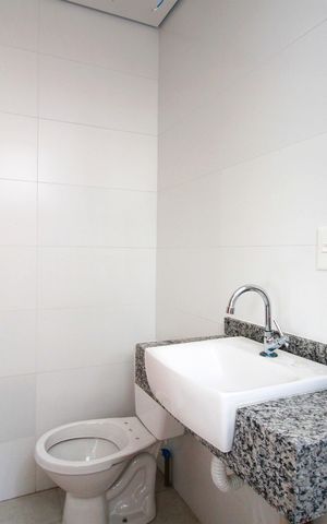 Apartamento à venda com 62m², 2 quartos e 2 vagasBanheiro