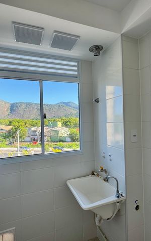 Apartamento para alugar com 44m², 2 quartos e 1 vagaCozinha e Área de Serviço