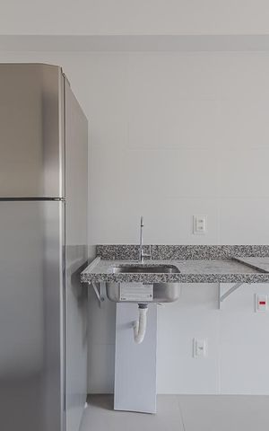 Studio à venda com 25m², 1 quarto e sem vagaCozinha