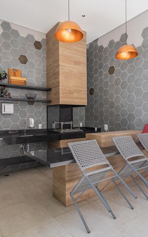 Studio à venda com 25m², 1 quarto e sem vagaChurrasqueira
