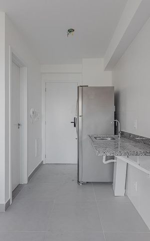 Studio à venda com 25m², 1 quarto e sem vagaCozinha