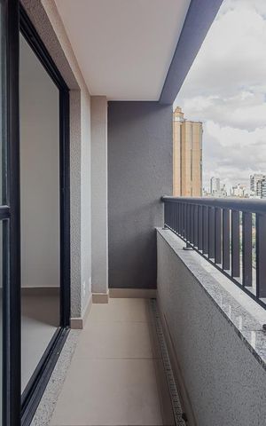 Studio à venda com 25m², 1 quarto e sem vagaVaranda - Studio