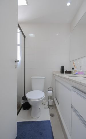Apartamento para alugar com 171m², 4 quartos e 2 vagas Apartamento para alugar com 171m², 4 quartos e 2 vagasBanheiro Social