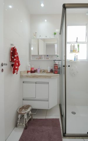 Apartamento para alugar com 171m², 4 quartos e 2 vagas Apartamento para alugar com 171m², 4 quartos e 2 vagasBanheiro da Suíte 2