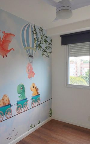Apartamento à venda com 66m², 2 quartos e 1 vagaQuarto 2