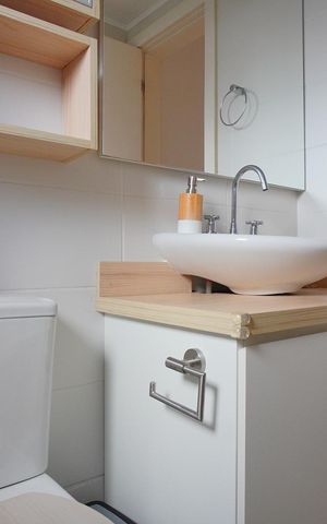 Apartamento à venda com 66m², 2 quartos e 1 vagaBanheiro Corredor