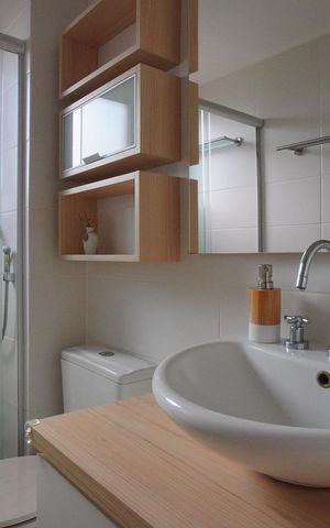 Apartamento à venda com 66m², 2 quartos e 1 vagaBanheiro Corredor