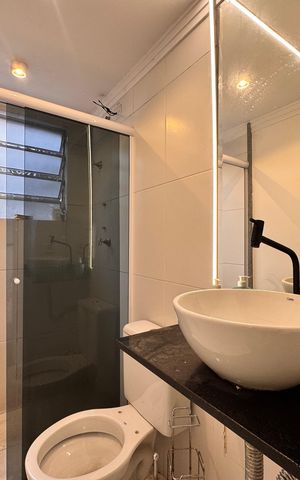 Apartamento para alugar com 50m², 2 quartos e 1 vaga Apartamento para alugar com 50m², 2 quartos e 1 vagaBanheiro