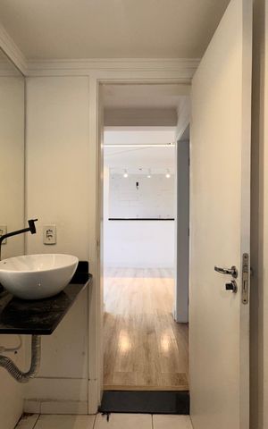 Apartamento para alugar com 50m², 2 quartos e 1 vaga Apartamento para alugar com 50m², 2 quartos e 1 vagaBanheiro