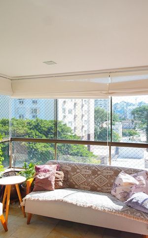 Apartamento à venda com 186m², 3 quartos e 2 vagasSala - Varanda