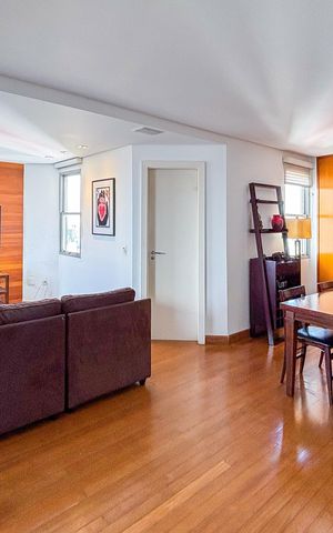 Apartamento à venda com 118m², 1 quarto e 2 vagas Apartamento à venda com 118m², 1 quarto e 2 vagasSala
