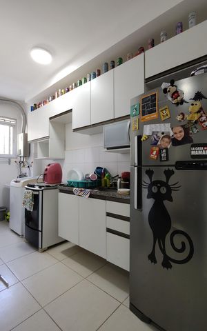 Apartamento à venda com 51m², 2 quartos e 1 vagaCozinha