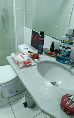 Apartamento à venda com 51m², 2 quartos e 1 vagaBanheiro Social