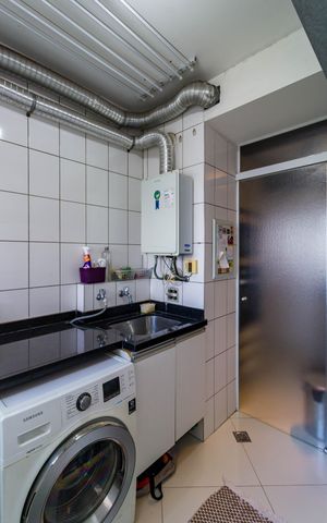 Apartamento à venda com 119m², 3 quartos e 2 vagas Apartamento à venda com 119m², 3 quartos e 2 vagasÁrea de Serviço