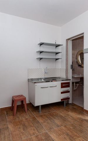 Studio para alugar com 25m², 1 quarto e sem vaga Studio para alugar com 25m², 1 quarto e sem vagaStudio