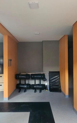 Apartamento para alugar com 32m², 2 quartos e sem vaga Apartamento para alugar com 32m², 2 quartos e sem vagaÁrea comum - Sala de Ginástica