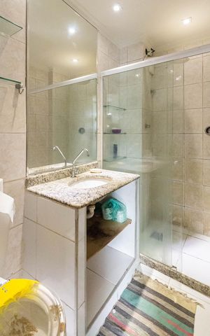 Apartamento à venda com 58m², 3 quartos e sem vagaBanheiro