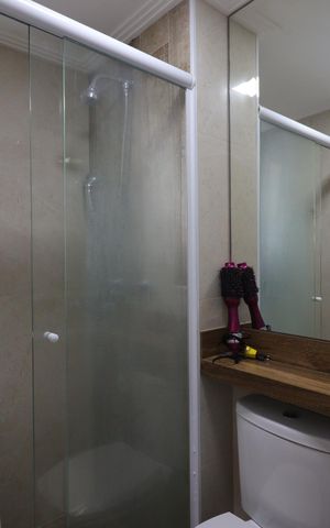 Apartamento para alugar com 65m², 3 quartos e 1 vagaBanheiro da Suíte