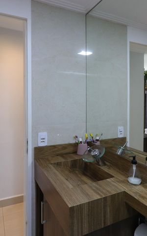 Apartamento para alugar com 65m², 3 quartos e 1 vagaBanheiro Social