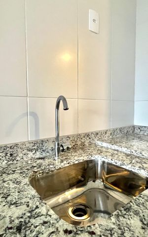Studio à venda com 28m², 1 quarto e sem vagaCozinha