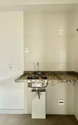Apartamento à venda com 43m², 1 quarto e sem vaga Apartamento à venda com 43m², 1 quarto e sem vagaCozinha