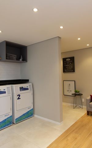Apartamento à venda com 34m², 2 quartos e sem vaga Apartamento à venda com 34m², 2 quartos e sem vagaLavanderia