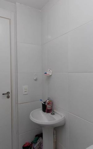 Apartamento à venda com 34m², 2 quartos e sem vaga Apartamento à venda com 34m², 2 quartos e sem vagaBanheiro