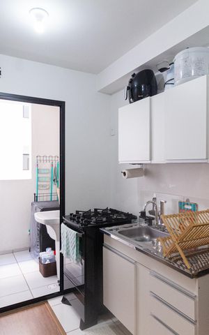 Apartamento à venda com 37m², 2 quartos e sem vaga Apartamento à venda com 37m², 2 quartos e sem vagaCozinha