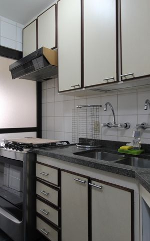 Apartamento para alugar com 120m², 3 quartos e 2 vagasCozinha e Área de Serviço