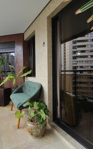 Apartamento para alugar com 120m², 3 quartos e 2 vagasVaranda