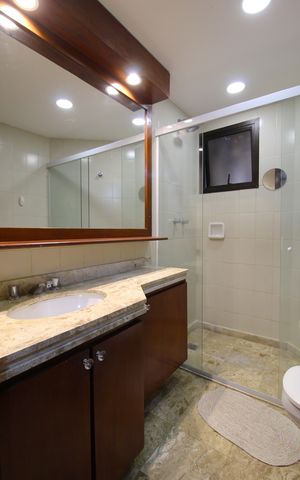 Apartamento para alugar com 120m², 3 quartos e 2 vagasBanheiro Social