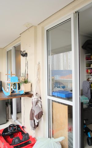 Apartamento para alugar com 80m², 3 quartos e 1 vagaVaranda Sala