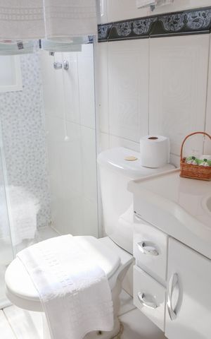 Apartamento para alugar com 40m², 1 quarto e sem vaga Apartamento para alugar com 40m², 1 quarto e sem vagaBanheiro