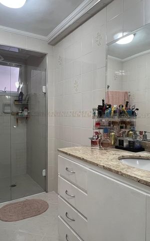 Apartamento à venda com 114m², 3 quartos e sem vaga Apartamento à venda com 114m², 3 quartos e sem vagaBanheiro 2