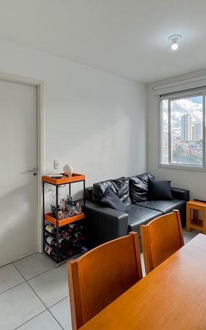 Apartamento à venda com 34m², 1 quarto e 1 vagaSala