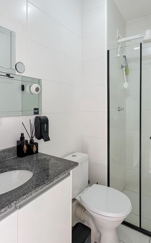 Apartamento à venda com 34m², 1 quarto e 1 vagaBanheiro