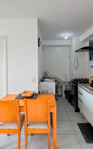 Apartamento à venda com 34m², 1 quarto e 1 vagaSala