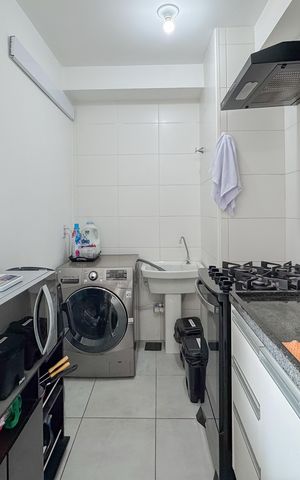 Apartamento à venda com 34m², 1 quarto e 1 vagaCozinha