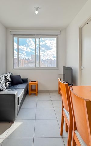 Apartamento à venda com 34m², 1 quarto e 1 vagaSala